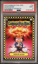 2010 Topps Garbage Pail Kids Flashback Series 1 ADAM BOMB 3a PSA 9 Mint ... - £68.76 GBP