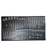 Rogers Stainless by Oneida Service for 8 Silverware Set with Serving Pieces - $2,693.09 MXN