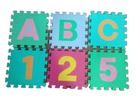 56 Piece Alphabet And Numbers Foam Tile - £31.44 GBP
