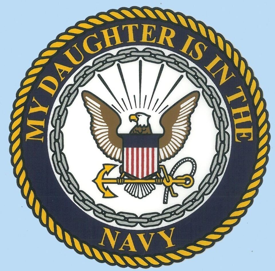 My Daughter is in the Navy Decal - $8.99