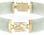 Jade Women&#39;s Bracelet 14kt Yellow Gold 269462 - £480.29 GBP