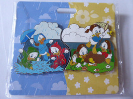 Disney Trading Pins 147865 WDI - Huey, Dewey and Louie - April Showers Bring - £72.62 GBP