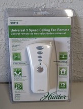 Hunter Universal 3 Speed Ceiling Fan Remote Control Kit New Sealed 99119 - $74.59