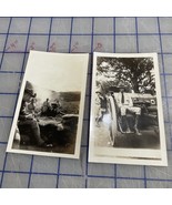 Vtg Photograph 1930s Soldiers Artillery Panama Canal Zone Fort Clayton - $12.81