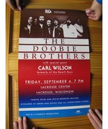 The Doobie Brothers and Carl Wilson Concert Poster LaCrosse WI - $179.99