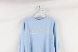 Vintage FUBU Mens Medium Spell Out Baggy Fit Long Sleeve T-Shirt Carolina Blue - £31.11 GBP