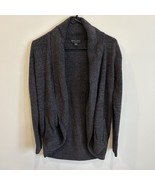 BAREFOOT DREAMS CozyChic Lite Charcoal Shawl Cardigan XS/S Nylon Rayon Soft - €17,04 EUR