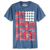 Univibe Mens Beer Pong Graphic T-Shirt, XL - $15.84