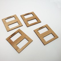 Plywood Servo Mounting Plate Tray for Two Hitec HS-85MG Servo, Lot of 4 pcs - £8.12 GBP