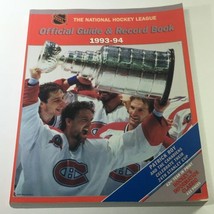 VTG NHL Official Guide &amp; Record Book 1993-1994 Patrick Roy / Montreal Ca... - $28.50