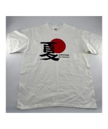 Vintage Anvil Chinatown San Francisco Shirt Mens Med White Black Red Gra... - $19.81 CAD