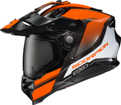 SCORPION EXO XT9000 Carbon Trailhead Helmet, Full Face, Orange, Medium - £416.74 GBP