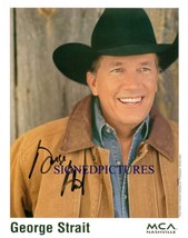 George Strait Autographed 8x10 Rp Promo Photo Pure Country Star - £15.78 GBP