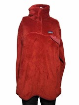 Patagonia Re tool Snap-T Pullover Sweater Women&#39;s Size XL Red - AC - £32.53 GBP
