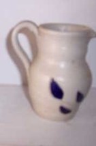 * Williamburg Pottery Virginia Pitcher Creamer Vase Vtg - £19.76 GBP