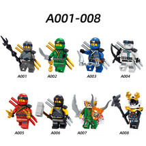 8PCS Phantom Ninja Series LEGO Toy Building Blocks Gift Birthday Gift - £14.93 GBP