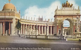 DB Postcard A480 Panama Expo 1915 San Francisco CA Arch of the Rising Sun - £3.97 GBP