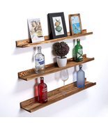 AZSKY 48 Inch Large Picture Ledges Wood Floating Shelves for Wall Long S... - £60.76 GBP