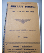 1943 WW2 Navy Aeronautics Aircraft Tooling Booklet 21 - $460.95 MXN