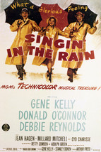 Debbie Reynolds and Donald O&#39;Connor in Singin&#39; in the Rain classic artwork 16x20 - £55.46 GBP