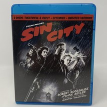 Sin City Two Disc Theatrical &amp; Recut Extended and Unrated Versions Blu-Ray - £7.10 GBP