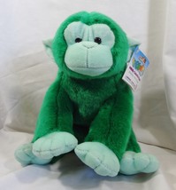 Cuddlekins Vibes Shelby The Chimp Green Plush Stuffed Animal Toy New Very Soft - $14.99