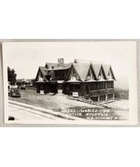 Burns Gables Restaurant Gaylor Mtn Winslow,AR Real Photo Postcard Not Po... - $17.80