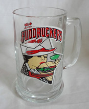 Fuddruckers The World&#39;s Greatest Hamburger 14 oz Glass Tankard Mug  - £5.57 GBP