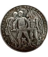 Sammler Fantasy Medaille 1944 &quot;Schicksal des Imperiums und Europas&quot; - $18.66 CAD