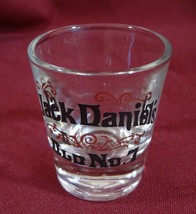 Jack Daniel&#39;s Old No. 7 Shot Glass 2 oz Barware - £5.50 GBP