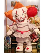 IT Chapter 2 Plush Halloween Door Greeter 24&quot;  TWO FEET Pennywise New !! - £39.39 GBP