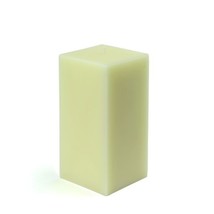 CPZ-152-12-0 3 x 9 in. Square Pillar Candle, Ivory - 12 Piece - £135.33 GBP