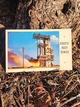 STATIC TEST TOWER NASA POSTCARD  - $85.00