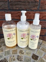 3 Crabtree &amp; Evelyn Summer Hill Bath &amp; Shower Gel Body Lotion Soothing Body Mist - £52.20 GBP