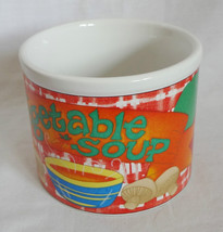 Vegetable Soup 14 oz Soup Mug Cup  - £5.57 GBP