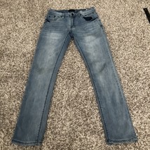Bleecker + Mercer denim women&#39;s Jeans Skinny Fit size 29/30 Medium Wash - £18.35 GBP