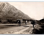 RPPC Man Con Burros Su Strada A Santiago Baja California Mexico Unp Post... - $8.14