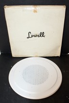 Lot of 4 ~ Lowell RS8-A  8&quot; Ceiling Speaker Grill Covers NOS ~ White 12. 5&quot; - $24.99