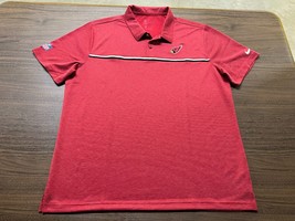 Arizona Cardinals Men’s Maroon NFL Football Polo Shirt - Nike Dri-Fit - XL - £11.00 GBP