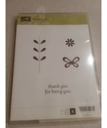 Stampin&#39; Up NEW Clear Mount BOLD BLOSSOM - £2.98 GBP