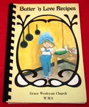 Vintage Grace Wesleyan Church Des Moines Iowa Cookbook 1984 Recipes Baking Food - £14.23 GBP