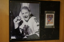 Bobby Hull Chicago Blackhawks &amp; Jets Hockey 15 X 12 Sports Plaque - £25.01 GBP