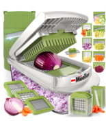 ⚡️ Mueller Pro-Series 10-in-1 8 Blade Vegetable Slicer Onion Mincer Chop... - £31.05 GBP