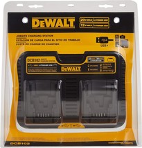 Dewalt 12/20V Max Battery Charger, Corded, Dual Charging Station, 2-Usb,... - £96.15 GBP