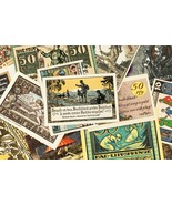 1920&#39;s Germany Notgeld (Emergency Money) 25pc - Erbach i.O Sigmaringen, ... - $104.93