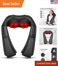 Ergonomic U-Shaped Shiatsu Massager for Neck, Back, &amp; Feet - Versatile C... - $1,104.20 MXN