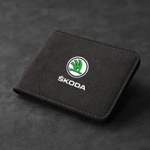  Car Driving Documents Auto Driver License Credit Card Bag Case Cover for Skoda  - £76.06 GBP