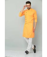 Cotton MENS KURTA &amp; PYJAMA SET FREE SHIPPING DRESS INDIAN ETHNIC PARTY W... - $42.04 CAD