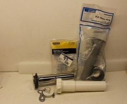 MISC Plumbing Lot Basin Drains and Stopper and Spring Door Stop - £17.16 GBP