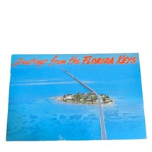 Postcard Greetings From The Florida Keys Pigeon Key Chrome Posted - £5.59 GBP